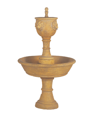 Tiberina Cast Stone Outdoor Garden Fountains Fountain Tuscan
